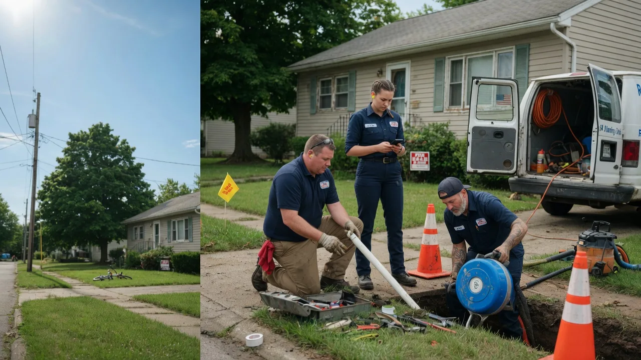 Sewer Line Repair in Oblong, IL near me
